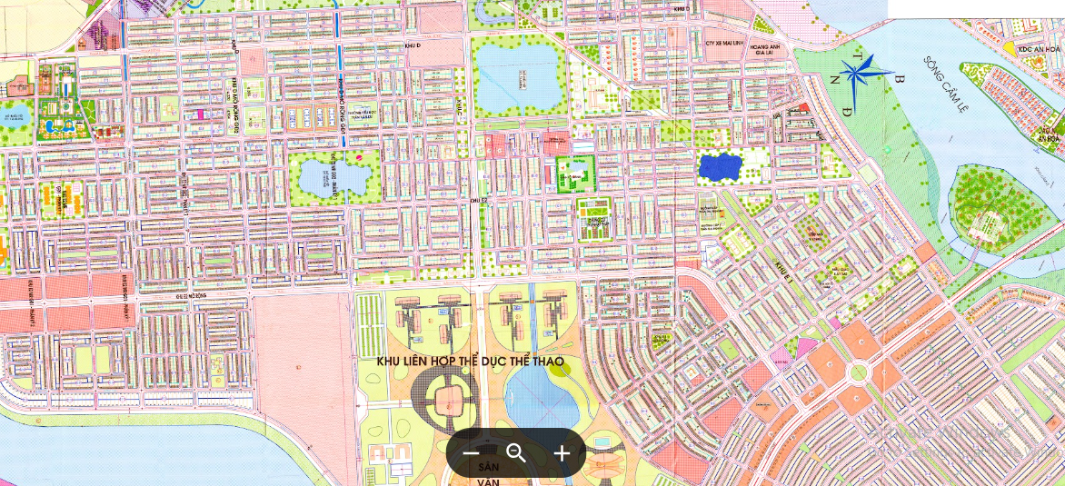 Bản Đồ Quy Hoạch Cẩm Lệ Đà Nẵng - datbiendanang